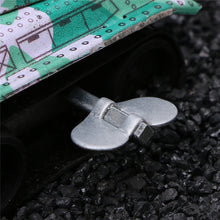 Load image into Gallery viewer, Mini Military Army Tank Model Retro Clockwork Wind Up Tin Toy Collectible