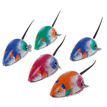 Load image into Gallery viewer, Set of 3 Classic Mouse Retro Clockwork Wind Up Tin Toy Collectible