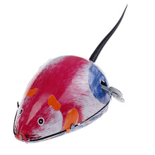 Load image into Gallery viewer, Set of 3 Classic Mouse Retro Clockwork Wind Up Tin Toy Collectible