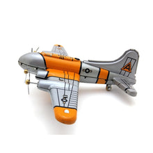 Load image into Gallery viewer, MS489 Vintage B-17 Flying Fortress Airplane Retro Clockwork Wind Up Tin Toy Collectible