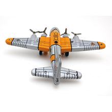 Load image into Gallery viewer, MS489 Vintage B-17 Flying Fortress Airplane Retro Clockwork Wind Up Tin Toy Collectible