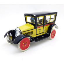 Load image into Gallery viewer, MS805 Vintage Paya Taxi Classic Car Retro Clockwork Wind Up Tin Toy Collectible (Choose Color)