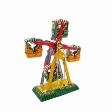 Load image into Gallery viewer, MM302 Riding Ferris Wheel Tin Toy Christmas Decor Ornament Collectible