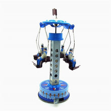 Load image into Gallery viewer, MM263 Vintage French Sailors Carousel Lever Action Retro Tin Toy Collectible