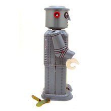 Load image into Gallery viewer, MS646 Mechanical Walking Space Robot Retro Clockwork Wind Up Tin Toy Collectible