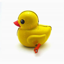 Load image into Gallery viewer, MS520 Yellow Duck Duckling Animal Retro Clockwork Wind Up Tin Toy Collectible