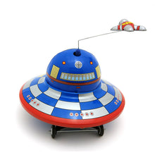 Load image into Gallery viewer, MS635 Space Ship X-11 Satellite Orbiter Retro Clockwork Wind Up Tin Toy Collectible