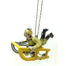 Load image into Gallery viewer, MM275 Sledder Sled Widget Pendant Christmas Tree Ornament Decoration Tin Toy
