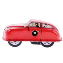Load image into Gallery viewer, MS644 Mini Fire Car Vehicle Retro Clockwork Wind Up Tin Toy Collectible
