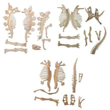 Load image into Gallery viewer, Dino Dinosaur Fossil Skeleton Figure Snap Model Kit DIY Toy Test Tube (6 styles to choose from)