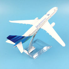 Load image into Gallery viewer, Garuda Indonesia Airlines Airbus A330 Airplane 16cm Diecast Plane Model