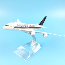 Load image into Gallery viewer, Singapore Airlines A380 9V-SKA Airbus Airplane 16cm Diecast Plane Model
