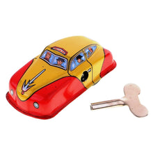 Load image into Gallery viewer, MS644 Mini Taxi Car Vehicle Retro Clockwork Wind Up Tin Toy Collectible