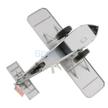 Load image into Gallery viewer, MS442 Vintage Propeller Plane Airplane Aircraft Retro Clockwork Wind Up Tin Toy Collectible
