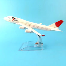 Load image into Gallery viewer, JAL Japan Airlines YoKoSo Boeing 747 Airplane 16cm DieCast Plane Model