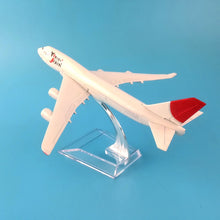 Load image into Gallery viewer, JAL Japan Airlines YoKoSo Boeing 747 Airplane 16cm DieCast Plane Model