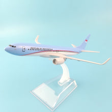 Load image into Gallery viewer, Republik Indonesia Airlines Boeing 737 A-001 Airplane 16cm Diecast Plane Model