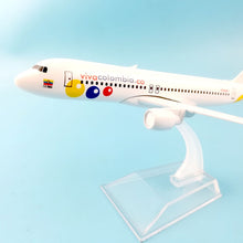 Load image into Gallery viewer, Viva Colombia Airlines Airbus A320 Airplane 16cm Diecast Plane Model