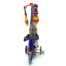 Load image into Gallery viewer, MS814 Vintage Elephant on Bike Tricycle Retro Clockwork Wind Up Tin Toy Collectible