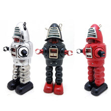Load image into Gallery viewer, MS430 Mechanical Planet Robot Retro Clockwork Wind Up Tin Toy Collectible (Choose Color)