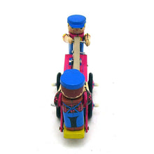 Load image into Gallery viewer, MS351 Vintage Railway Truck Train Hand Car Retro Clockwork Wind Up Tin Toy Collectible