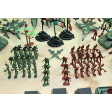 Load image into Gallery viewer, 307 pcs Classic WWII Military Playset Plastic Toy Soldier Army Men 4cm Figures & Accessories