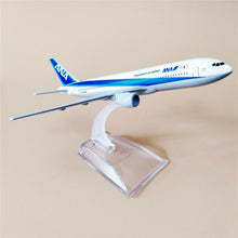 Load image into Gallery viewer, ANA Airlines Japan Boeing 777 Airplane 16cm Diecast Plane Model
