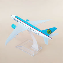 Load image into Gallery viewer, Uzbekistan Airways Dreamliner Boeing 787 Airplane 16cm Diecast Plane Model