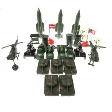 Load image into Gallery viewer, 158 pcs Classic WWII Military Playset Plastic Toy Soldier Army Men 5cm Figures & Accessories