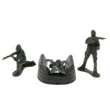 Load image into Gallery viewer, 158 pcs Classic WWII Military Playset Plastic Toy Soldier Army Men 5cm Figures & Accessories