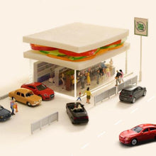 Load image into Gallery viewer, 60pcs Miniature Plastic Cars HO Scale 1:87, Assorted Vehicle Models for Train Layouts