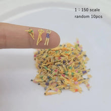 Load image into Gallery viewer, 10pcs Painted Swimming Figures for Dioramas, 1/50, 1/87, 1/150 Scale Model People, Miniature Architecture Layout and Model Scene Supplies
