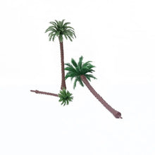 Load image into Gallery viewer, 5/10/20pcs Miniature Coconut Palm Trees Model 5.5-19cm for Diorama Landscape Scenery
