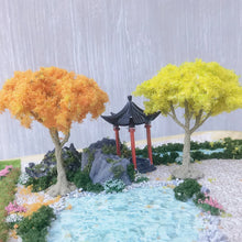 Load image into Gallery viewer, 10cm Miniature Wire Tree Trunk Model Tree Powder DIY Scenery Dollhouse Fairy Garden Landscape Terrarium Diorama Craft Supplies

