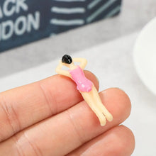 Load image into Gallery viewer, 30 pcs Miniature Swimming People Figure 1/50-1/150 Scale Models Beach Pool Landscape Sand Table Layout Scenery Accessories Diorama Supplies

