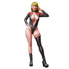 Load image into Gallery viewer, Sexy Racing Girl Unpainted Resin Figure 1/35 1/24 1/12 Scale Unassembled Model
