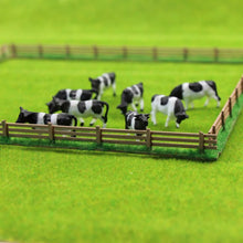 Load image into Gallery viewer, 60 pcs Miniature Dairy Cow Farm Animal Figure 1/150 1/87 Models N HO Scale Garden Landscape Scenery Layout Accessories Diorama Supplies
