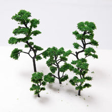 Load image into Gallery viewer, 50 pcs 4-12cm Mixed Miniature Greeting Pine Tree Model Train Railway DIY Scenery Dollhouse Garden Landscape Terrarium Diorama Craft Supplies

