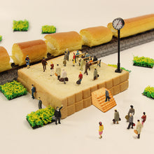 Load image into Gallery viewer, 100 pcs Miniature Standing Seated Passenger People 1:87 Figure HO Scale 50 Different Poses Models Railway Scene Accessories Diorama Supplies
