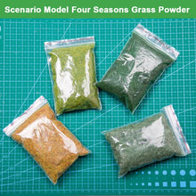 Load image into Gallery viewer, 50g Static Grass Tufts for Miniature Diorama Scenery, Model Railway, Landscape Terrain, Dollhouse Ground
