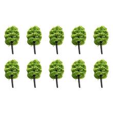 Load image into Gallery viewer, 40 pcs 3.5cm Miniature Camphor tree Model Scale 1:100 Train Railway Accessories DIY Scenery Landscape Terrarium Diorama Craft Supplies
