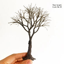 Load image into Gallery viewer, 10/15cm Miniature Wire Tree Trunk Model Tree Train Railway DIY Scenery Dollhouse Fairy Garden Landscape Terrarium Diorama Craft Supplies

