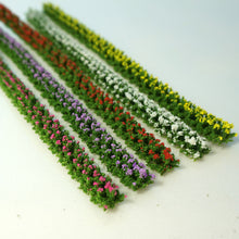 Load image into Gallery viewer, 6 pcs Self-Adhesive Miniature Flower Grass Tufts Models Railway Accessories Forest Fairy Garden Landscape Terrarium Diorama Craft Supplies
