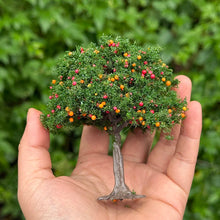 Load image into Gallery viewer, 10cm Miniature Plastic Fruit Tree Model for Dioramas, Train Layouts, Fairy Garden, Sand Table, Architectural Landscape, Craft &amp; DIY Supplies
