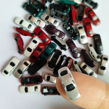 Load image into Gallery viewer, 30/50/100pcs 1:250 Miniature Cars Set Painted ABS Vehicles for Model Railway, Architecture Layouts, Dioramas, Street Scenes, Craft Supplies
