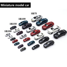 Load image into Gallery viewer, 30pcs 1:75/100/150/200 Miniature Model Cars Vehicles for Model Railway, Architecture Layouts, Dioramas, Street Scenes, Craft Supplies

