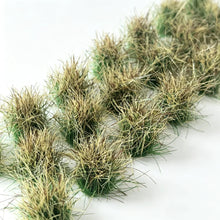 Load image into Gallery viewer, 16mm Miniature Grass Tufts – 20 Wild Grass and Weed Clumps
