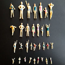 Load image into Gallery viewer, 30 pcs Miniature Swimming People Figure 1/50-1/150 Scale Models Beach Pool Landscape Sand Table Layout Scenery Accessories Diorama Supplies
