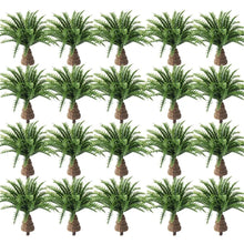 Load image into Gallery viewer, Miniature Palm Coconut Tree 2–4cm Plastic Model for Diorama Railway Garden Landscape Scenery Craft Supplies (20pcs)
