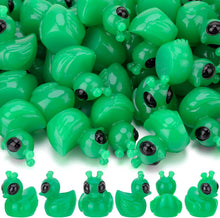 Load image into Gallery viewer, 50pcs Mini Alien Duck Resin Figures for DIY Crafts, Miniature Garden, Fairy Garden Accessories
